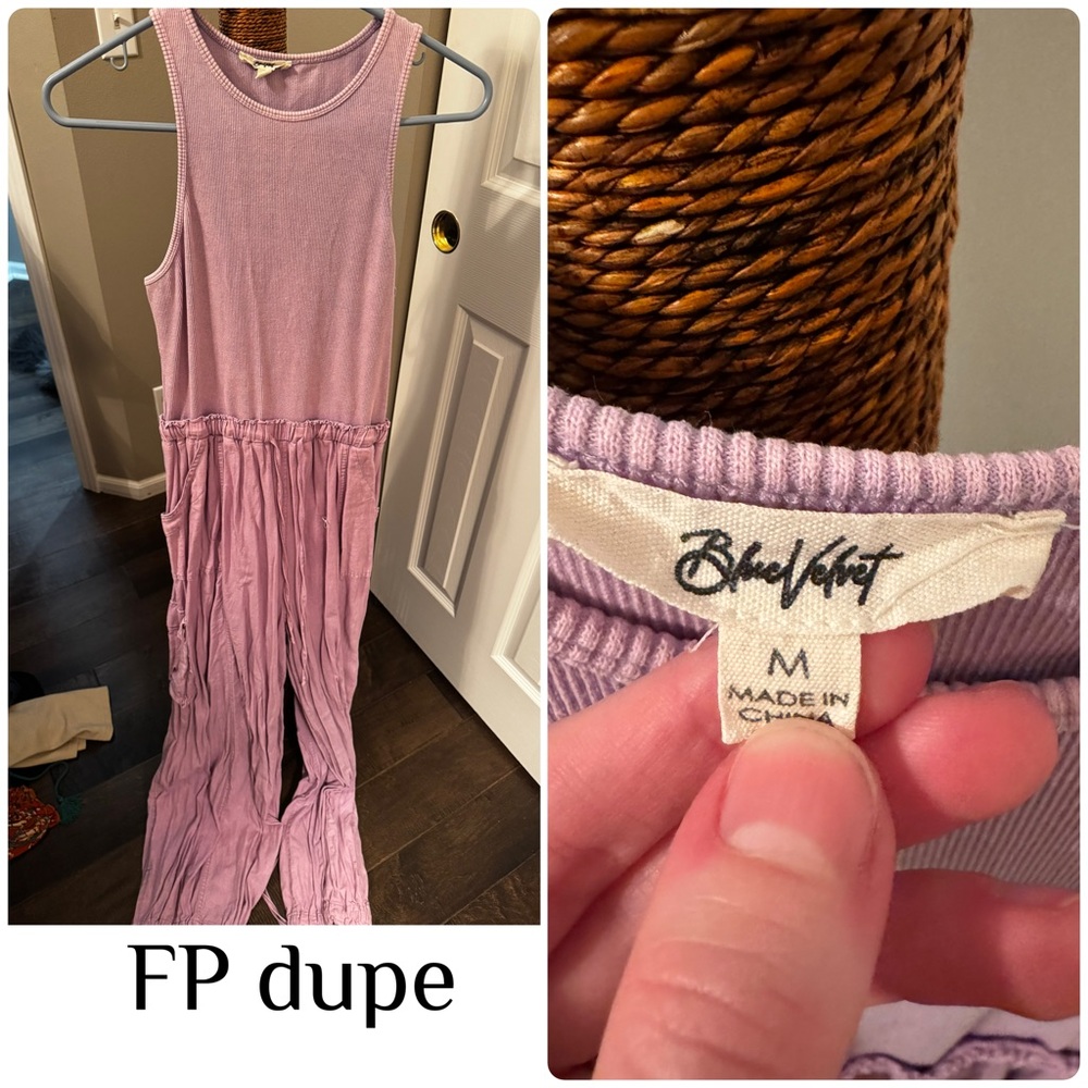 Women's Lavender Jumpsuit